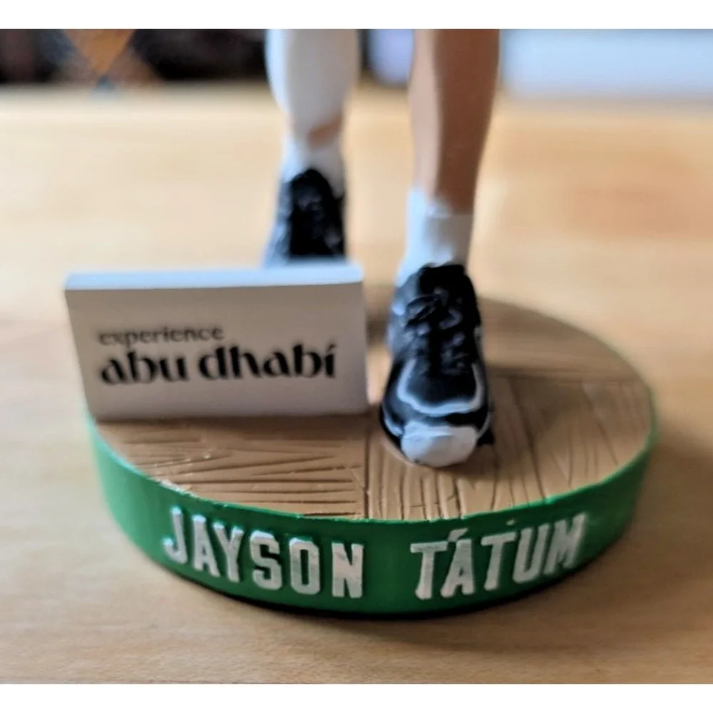 2026 Jayson Tatum Celtics FOCO Bobblehead SGA Abu Dhabi TD Garden NBA
